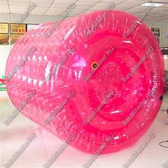 Аттракцион Водный роллер (Гидророллер) ПВХ «BubbleGum» 2,4*2,2*2,2