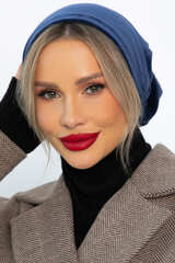 Чалма с резинкой (синяя) ЧР2-23М LT Collection