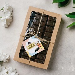 «Птичка Томичка» ассорти (ваниль/шоколад/лимон/земляника) / 500 г / ТМ Территория тайги