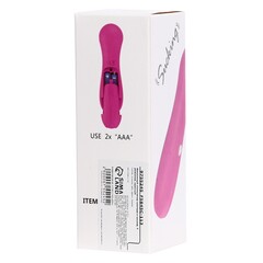 Бесконтактный вакуумно-волновой стимулятор клитора и сосков (7 режимов) розовый