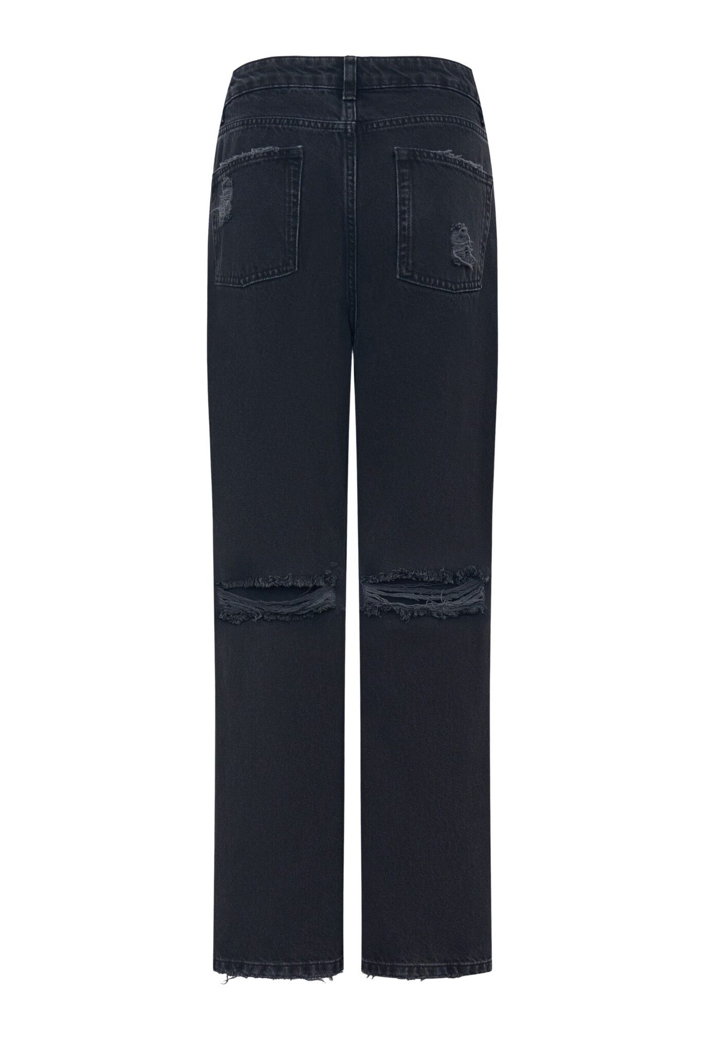 Джинсы серые