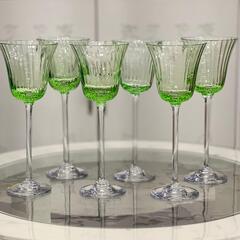 Фужер из цветного хрусталя