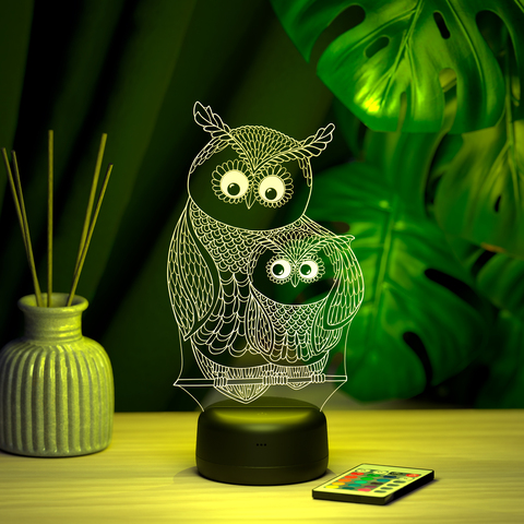 3Д-светильник 