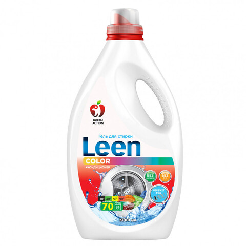 ГЕЛЬ ДЛЯ СТИРКИ LEEN COLOR 3л.