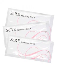 UTP Карбоксимаска для лица с плацентой и коллагеном-SoRE Sparkling Pack,3 *10 мл