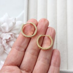 Швензы 20 мм с французским замком, позолота, Ш113