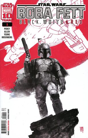 Star Wars Boba Fett Black White & Red #1 (Cover A)