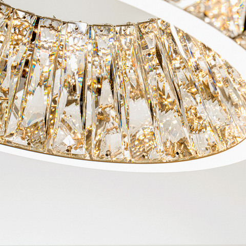 Подвесная светодиодная люстра Modelux ML.335.600 CR