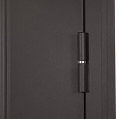 Входная дверь уличная АСД с терморазрывом 3К Норильск муар коричневый с зеркалом/ Белый матовый