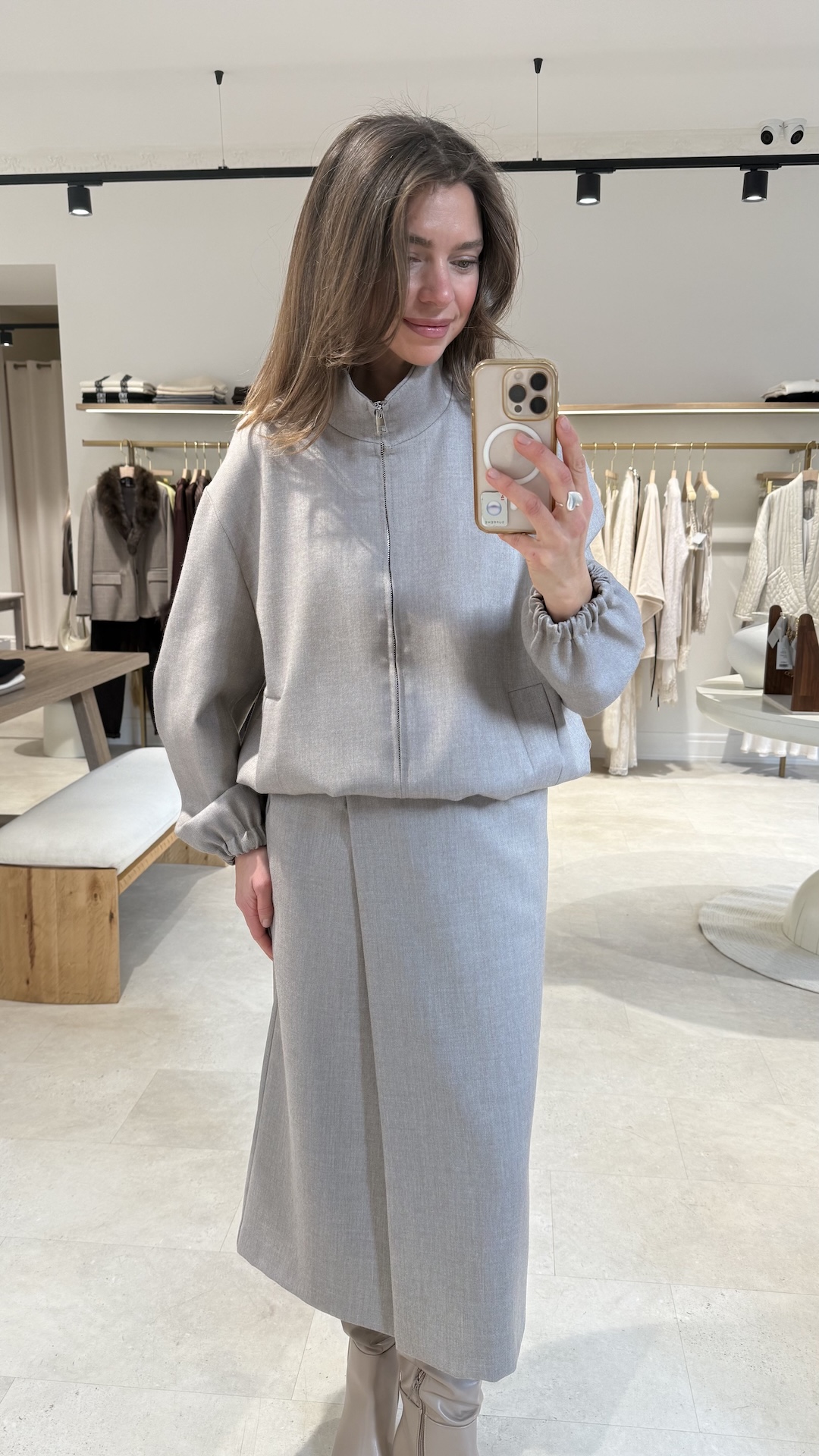 Жакет на молнии PREMIUM QUALITY