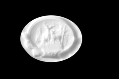 Силиконовый молд № 0203 Панно с оленями