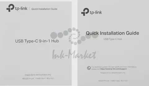 Разветвитель USB-C TP-Link UH9120C 3порт. серый