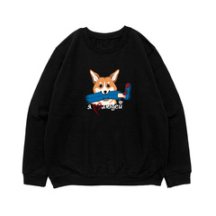 Свитшот "Корги любит людей"