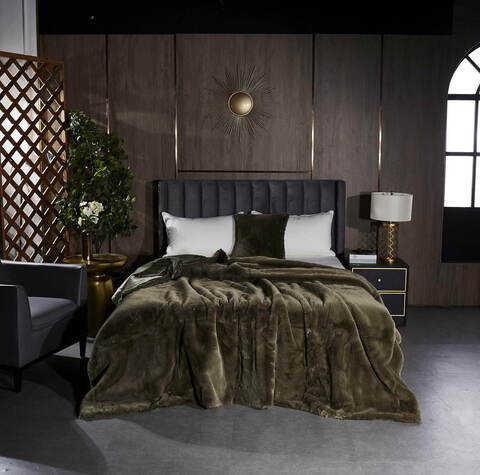 Плед 210х230 Sofi De MarkO Ричард кофе