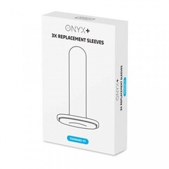 Комплект сменных рукавов стандартного размера для интерактивного мастурбатора Onyx+ от KIIROO (3 шт)