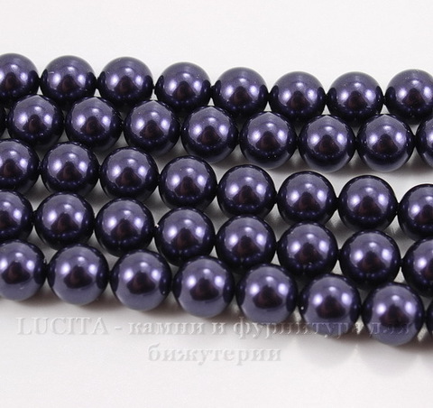 5810 Хрустальный жемчуг Сваровски Crystal Dark Purple круглый 8 мм , 5 шт ()