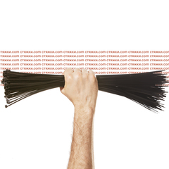 Стяжки морозостойкие Арктик 5х500 черные - 100 шт/уп | Хомуты кабельные морозостойкие