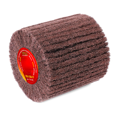 Барабан MESSER тип V ламельный из нетканого полотна, 100х100х19мм, #320 VeryFine, max 4500 об/мин, НЭ