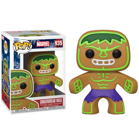 Фигурка Funko POP! Marvel: Gingerbread Hulk (935)