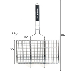 Решетка-гриль Forester на мангал большая 26х45см