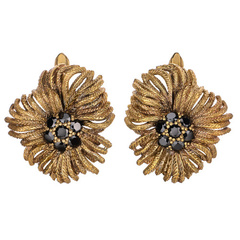 Серьги NERO Fiori del paradiso