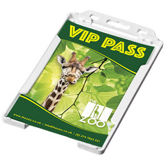 Прозрачный держатель для бейджа Pierre