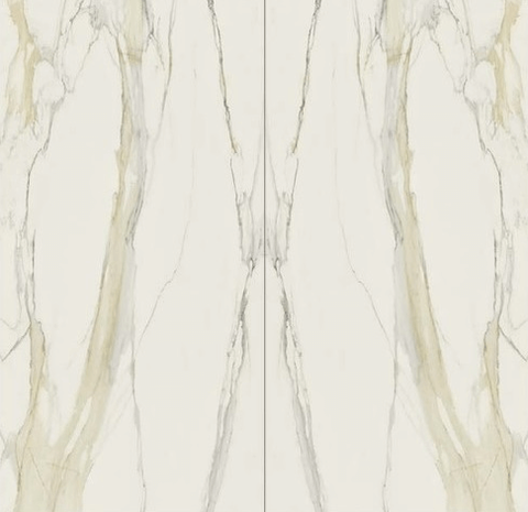 Rex Ceramiche I Classici Calacatta Gold Open Book A+B Matte 320x320