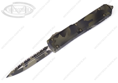 Нож Microtech Ultratech 122-3OCS Olive Camo Signature 