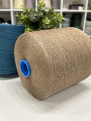 100% Лен Millefili LINO 2600 древесный бежевый