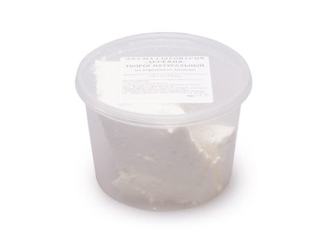 Творог из коровьего молока пластовой 9%, 300г