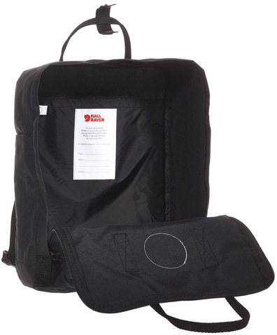 Картинка рюкзак городской Fjallraven Kanken 550 Black - 5