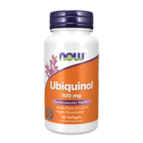 Убихинол 100 мг, Ubiquinol 100 mg, Now Foods, 60 таблеток 1