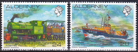 Alderney 1993 № 59-0 **MNH