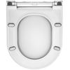 Berges 017603 сиденье для унитаза Toma slim SO duroplast , slim микролифт, быстросъём, металл