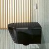 Villeroy&Boch V0E100S0 Унитаз, Villeroy&Boch, Viclean, безободковый (с открытым смывным краем), тип установки-подвесной, ширина, мм-385, глубина, мм-595, высота, мм-360, форма чаши-овальная, выпуск-горизонтальный, сиденье с функцией биде-в комплекте,