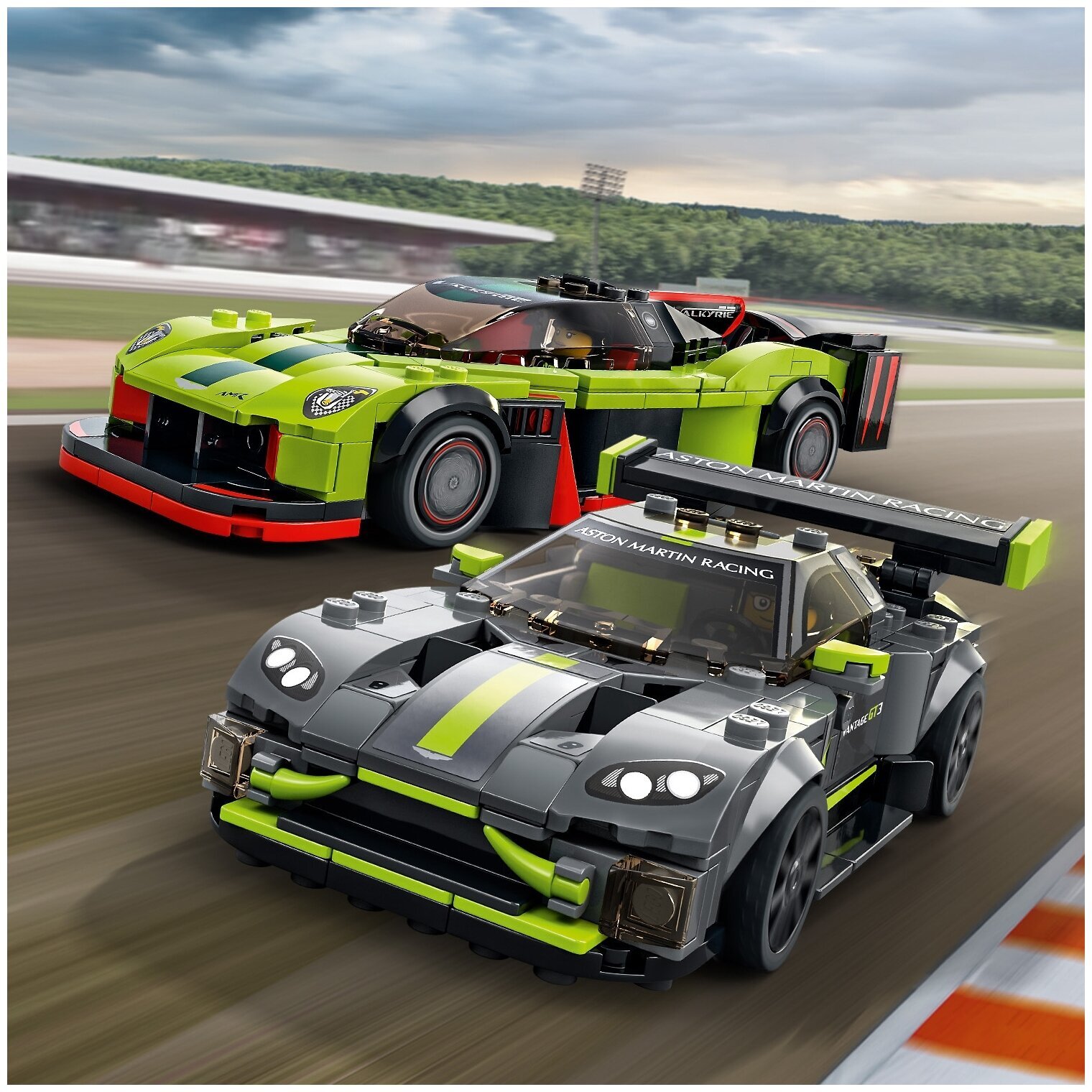 LEGO Speed Champions 76910 Aston Martin Valkyrie AMR Pro Aston Martin Vantage GT3 76910 Layon.ru