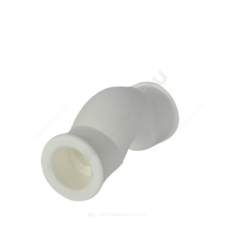 Скоба PP-R белая Дн 25 внутренняя пайка обводная с муфтами Китай