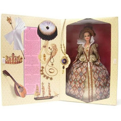 Барби Великие Эпохи Королева Елизавета