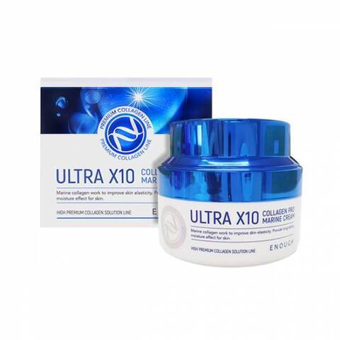 Enough Uc Крем коллагеновый для лица Ultra X10 Collagen Pro Marine Cream