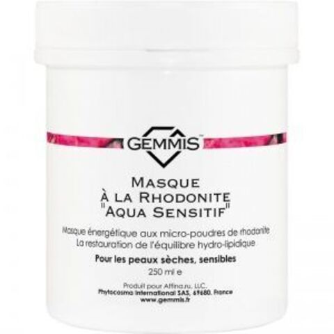 GEMMIS Родонитовая маска Аква Сенсетив, 250 мл | Masque à la Rhodonite "Aqua Sensitif"