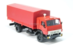 KAMAZ-5325 with awning red Elecon 1:43