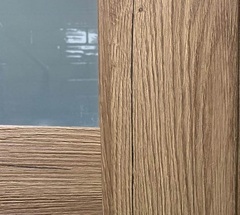 Межкомнатная дверь Браво - 23 Organic Oak (Органик Оак), стекло Magic Fog ТМ Браво