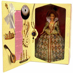 Барби Великие Эпохи Королева Елизавета