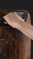 Напольный боксерский мешок DIKO FILIPPOV 180см/45см/95кг, коричнево-черный