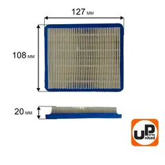 Фильтр воздушный UNITED PARTS для B&S 675 (491588)
