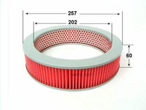 Фильтр  воздушный  VIC  A-206AV