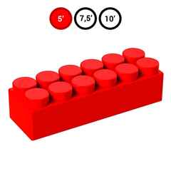 Элемент красный для GigaBloks