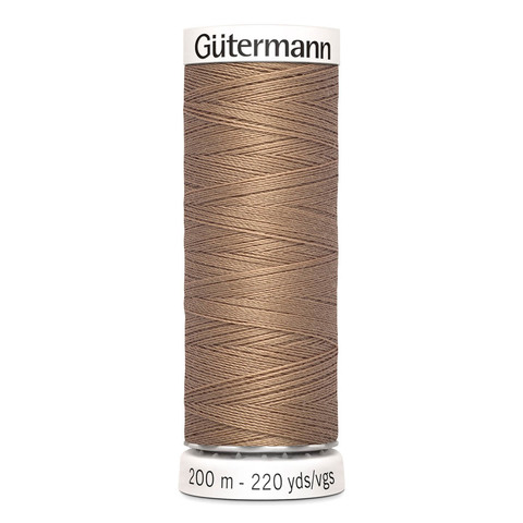 Нить Sew-All 200 м, Gutermann, 139 бежево-розовый