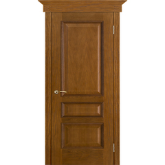 Купить Межкомнатная дверь шпонированная Porte Vista Вена античный дуб тон 14 глухая