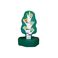 Игрушка напольная дидактическая «Дидактическое дерево» из 2-х частей